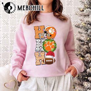 Clemson Tigers Football Christmas Sweatshirt Christmas Game Day Shirt 2