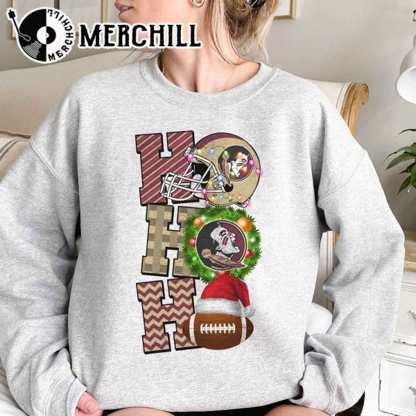 Florida State Seminoles Football Christmas Sweatshirt Christmas Game Day Shirt