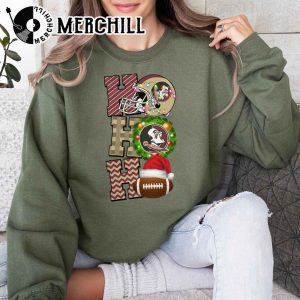 Florida State Seminoles Football Christmas Sweatshirt Christmas Game Day Shirt 4