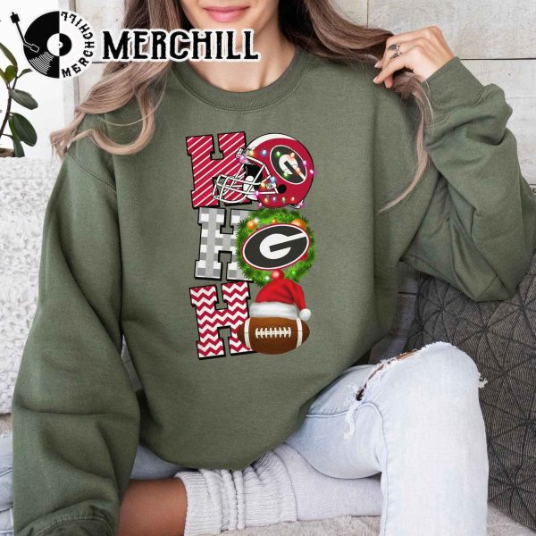 Georgia Bulldogs Football Christmas Sweatshirt Christmas Game Day Shirt