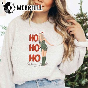 Ho Ho Ho Merry Swift Sweatshirt The Eras Tour Christmas TS Version 3