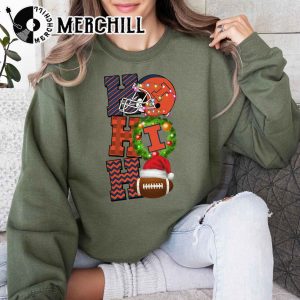 Illinois Fighting Illini Football Christmas Sweatshirt Christmas Game Day Shirt