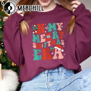 In My Merry Swiftmas Era Sweatshirt Swiftie Christmas Gift 2