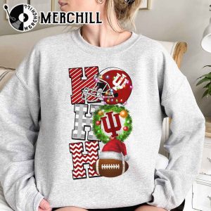 Indiana Hoosiers Football Christmas Sweatshirt Christmas Game Day Shirt 3