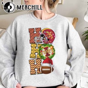 Iowa State Cyclones Football Christmas Sweatshirt Christmas Game Day Shirt 3