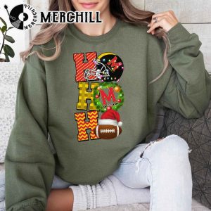 Maryland Terrapins Football Christmas Sweatshirt Christmas Game Day Shirt