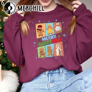 Merry Swiftmas Christmas Sweatshirt Vintage Swiftie Merch 2