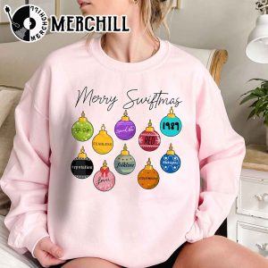 Merry Swiftmas Sweatshirt The Eras Tour Christmas Shirt 4