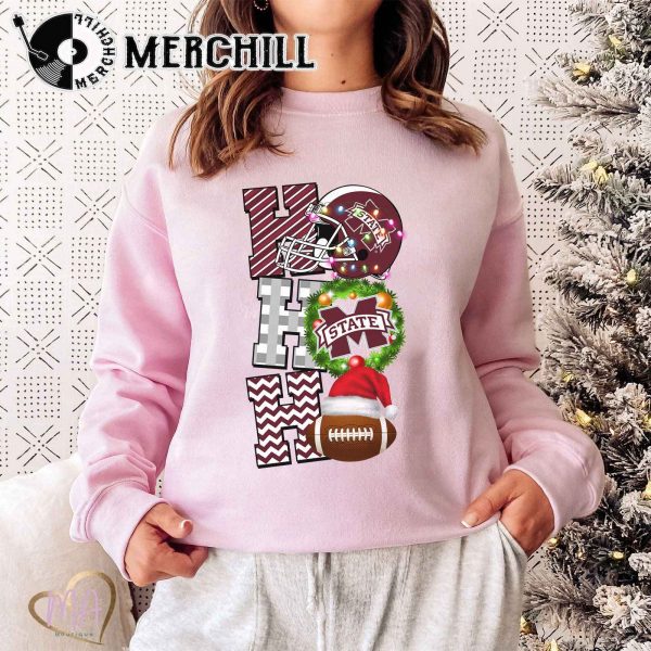 Mississippi State Bulldogs Football Christmas Sweatshirt Christmas Game Day Shirt