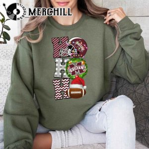 Mississippi State Bulldogs Football Christmas Sweatshirt Christmas Game Day Shirt