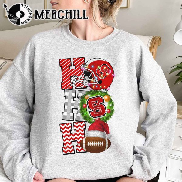 NC State Wolfpack Football Christmas Sweatshirt Christmas Game Day Shirt