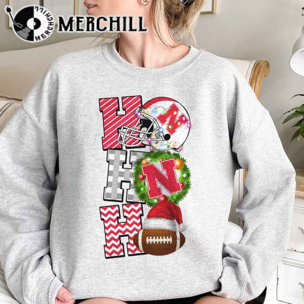 Nebraska Cornhuskers Football Christmas Sweatshirt Christmas Game Day Shirt