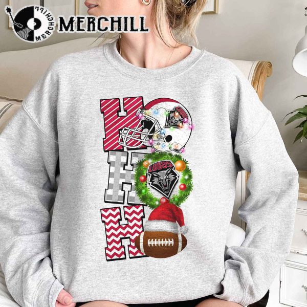 New Mexico Lobos Football Christmas Sweatshirt Christmas Game Day Shirt