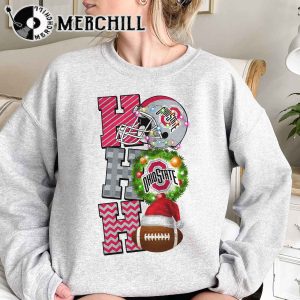 Ohio State Buckeyes Football Christmas Sweatshirt Christmas Game Day Shirt 3