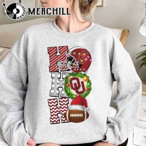 Oklahoma Sooners Football Christmas Sweatshirt Christmas Game Day Shirt 3