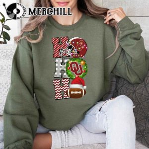 Oklahoma Sooners Football Christmas Sweatshirt Christmas Game Day Shirt 4