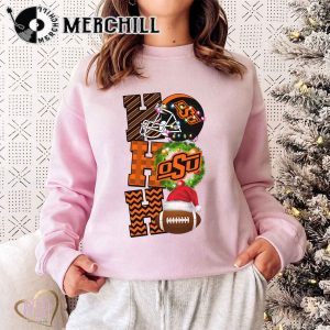 Oklahoma State Cowboys Football Christmas Sweatshirt Christmas Game Day Shirt 2