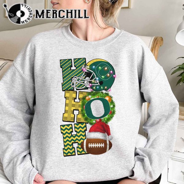 Oregon Ducks Football Christmas Sweatshirt Christmas Game Day Shirt