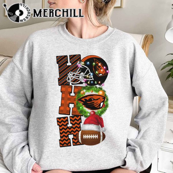 Oregon State Beavers Football Christmas Sweatshirt Christmas Game Day Shirt