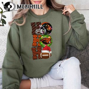 Oregon State Beavers Football Christmas Sweatshirt Christmas Game Day Shirt 4