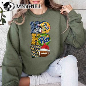 Pittsburgh Panthers Football Christmas Sweatshirt Christmas Game Day Shirt