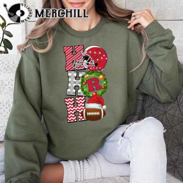 Rutgers Scarlet Knights Football Christmas Sweatshirt Christmas Game Day Shirt