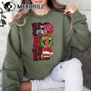San Diego State Aztecs Football Christmas Sweatshirt Christmas Game Day Shirt 4