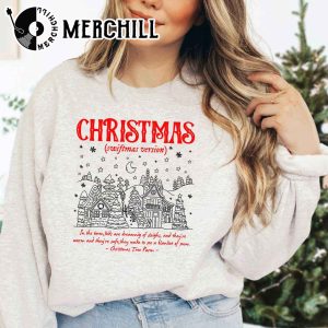 Swiftmas Version Christmas Tree Farm Sweatshirt The Eras Tour 3