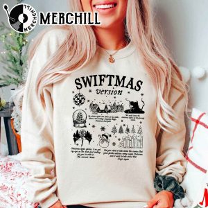 Swiftmas Version Sweatshirt Taylor Swift Movie Tour Gift 3