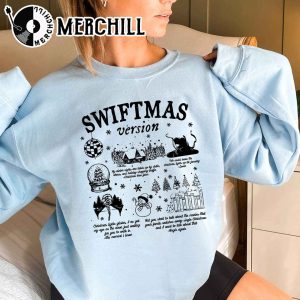 Swiftmas Version Sweatshirt Taylor Swift Movie Tour Gift 4