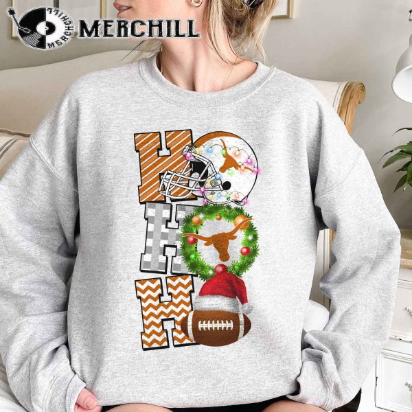 Texas Longhorns Football Christmas Sweatshirt Christmas Game Day Shirt