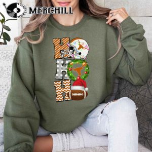 Texas Longhorns Football Christmas Sweatshirt Christmas Game Day Shirt 4