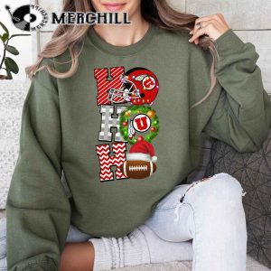 Utah Utes Football Christmas Sweatshirt Christmas Game Day Shirt 4