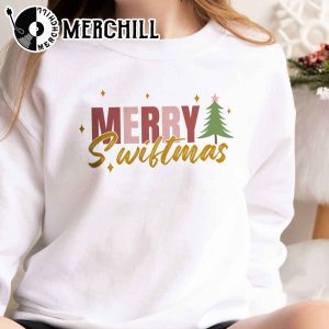 Vintage Merry Swiftmas Sweatshirt Swiftie Merch 4