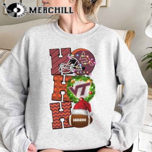 Virginia Tech Hokies Football Christmas Sweatshirt Christmas Game Day Shirt 3