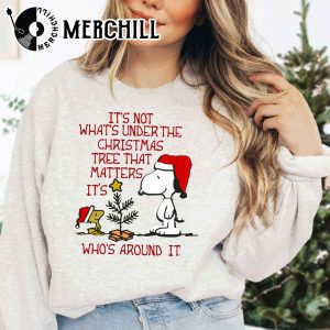 Womens Peanuts Christmas Shirt Gifts for Snoopy Lovers 3