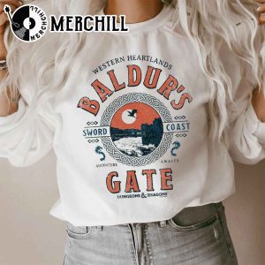 Adventure Awaits at Baldur’s Gate Shirt Dungeon Master Tee