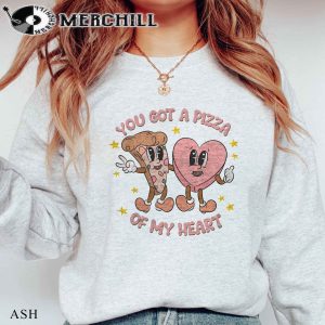 All You Need Is Love And Pizza Shirt Couple Valentines Day Gift 3