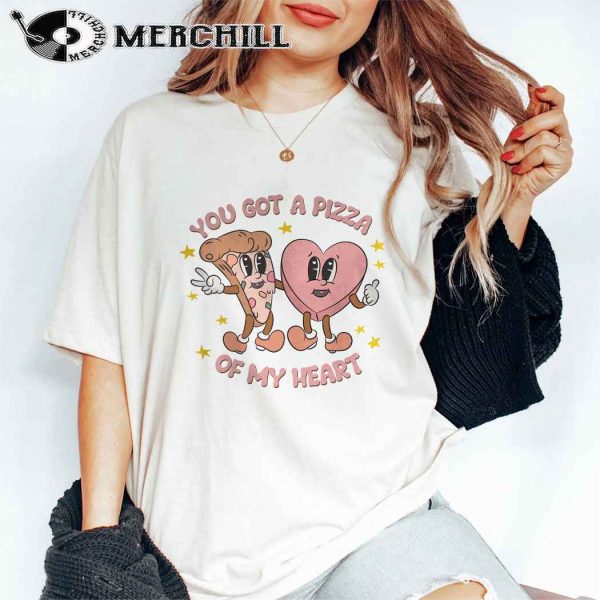 All You Need Is Love And Pizza Shirt Couple Valentines Day Gift