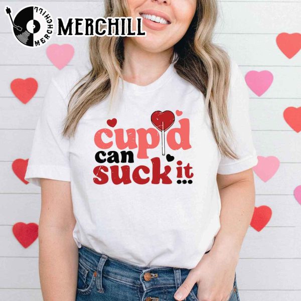 Cupid Can Suck It Sweatshirt Disneyland Valentines Day Gift