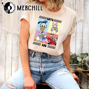 Disney Donald Duck Valentine Shirt Disney Valentines Day Gift 3