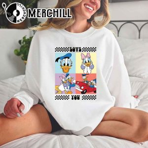 Disney Donald Duck Valentine Shirt Disney Valentines Day Gift