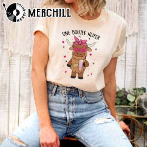 Heifer Valentine Shirt Valentine Day Western Country Gift 3