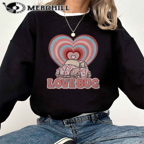 Love Bug Shirt Vintage Valentines Day Gift