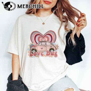 Love Bug Sweatshirt Retro Valentines Day Gift