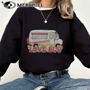 Love Bug Sweatshirt Vintage Valentines Day Gift 2