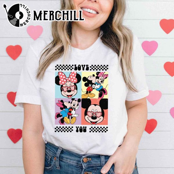 Love Is You Disney Shirt Mickey and Minnie Valentine Sweatshirt