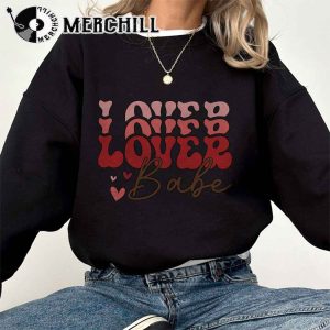 Lover Babe Shirt Retro Valentines Day Gift 2