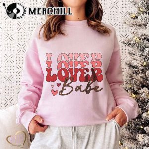 Lover Babe Shirt Retro Valentines Day Gift 3