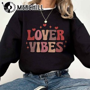 Lover Vibes Shirt Retro Valentines Day Gift 3